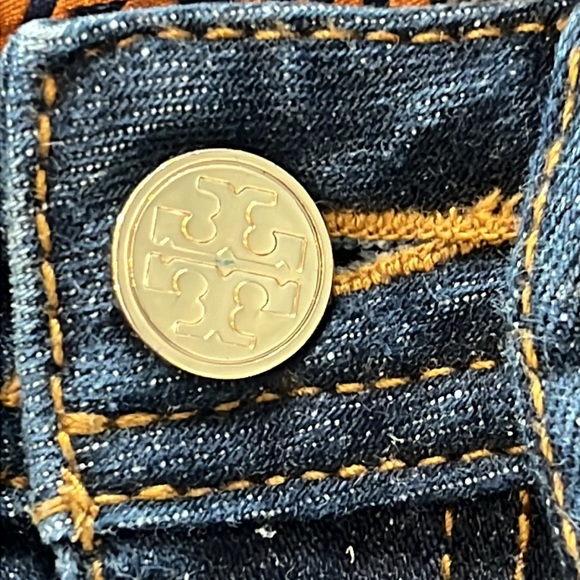 Tory Burch Classic Denim Jeans, size 25 - Picture 5 of 10
